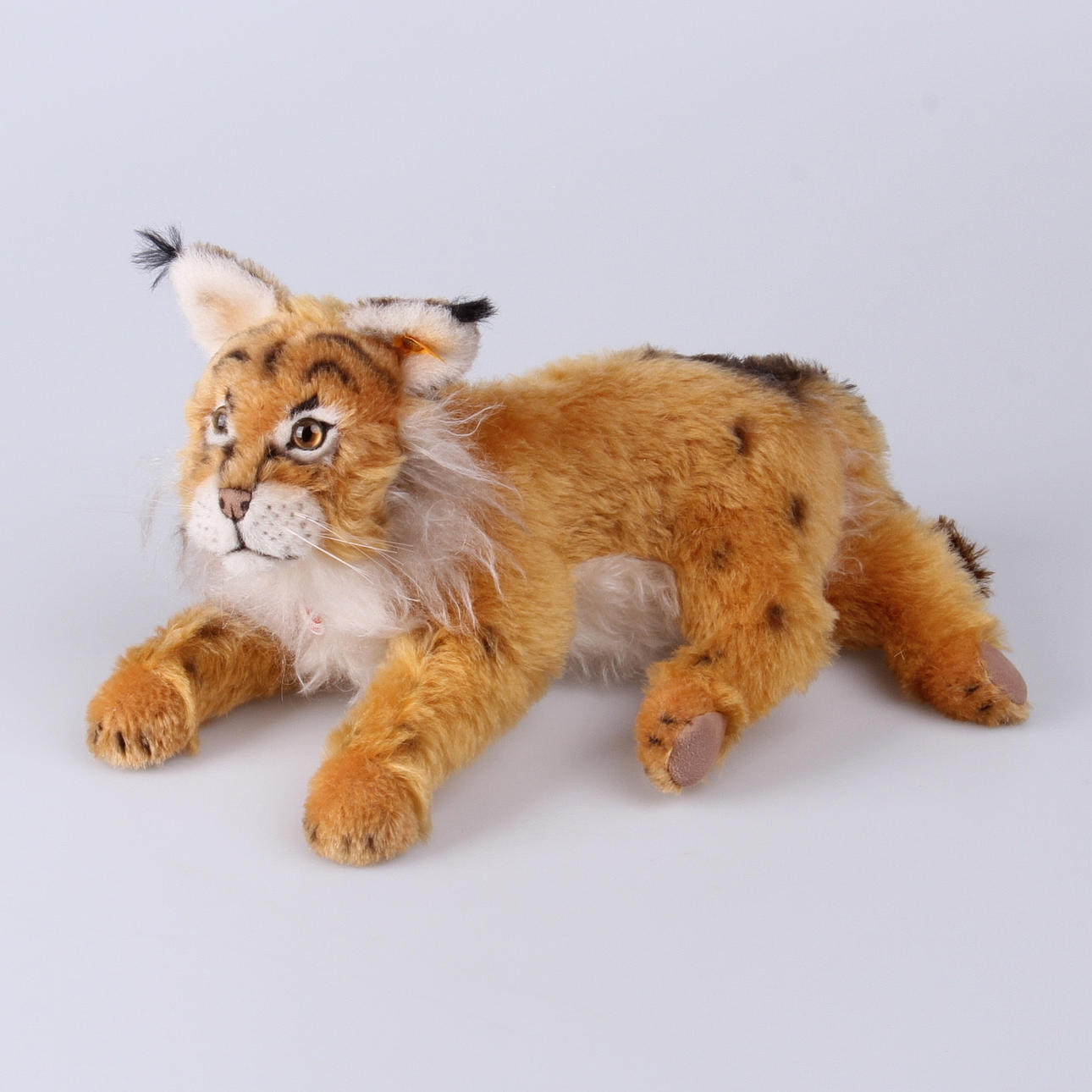 LODJUR, mohair, "Manni", Steiff, Tyskland, 2000-tal.