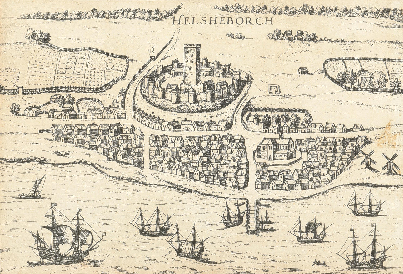 GEORG BRAUN - FRANS HOGENBERG, Helsheborch.