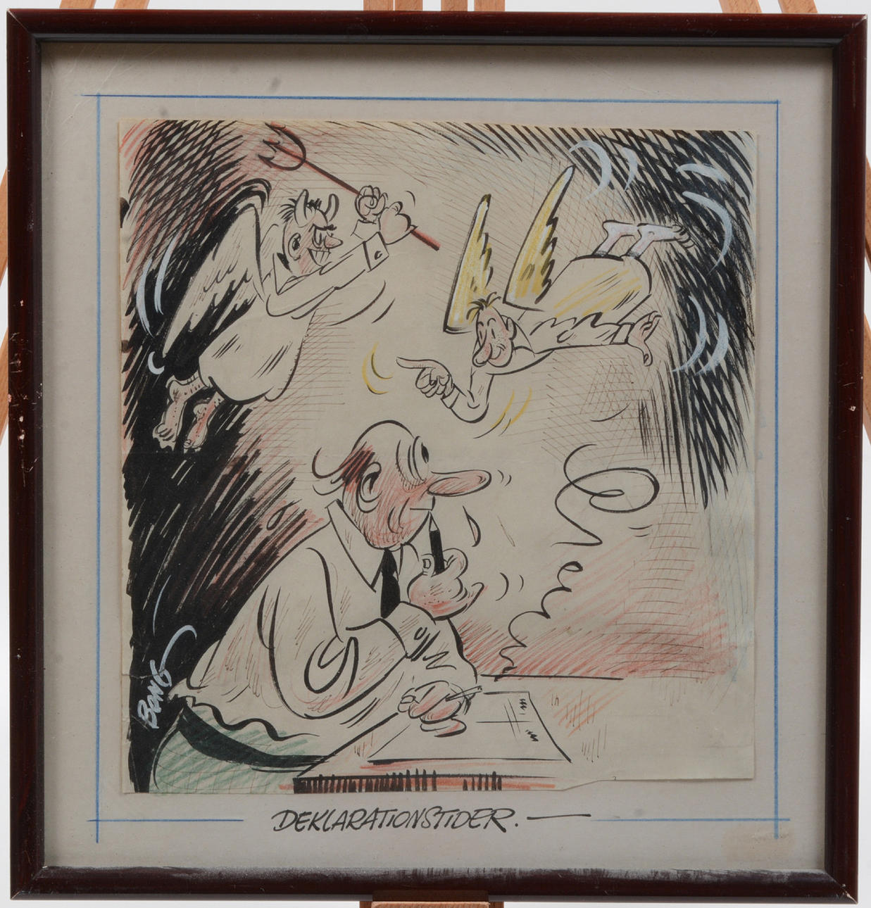 BONGBERG, GUNNAR (BONG). Deklarationszeiten.