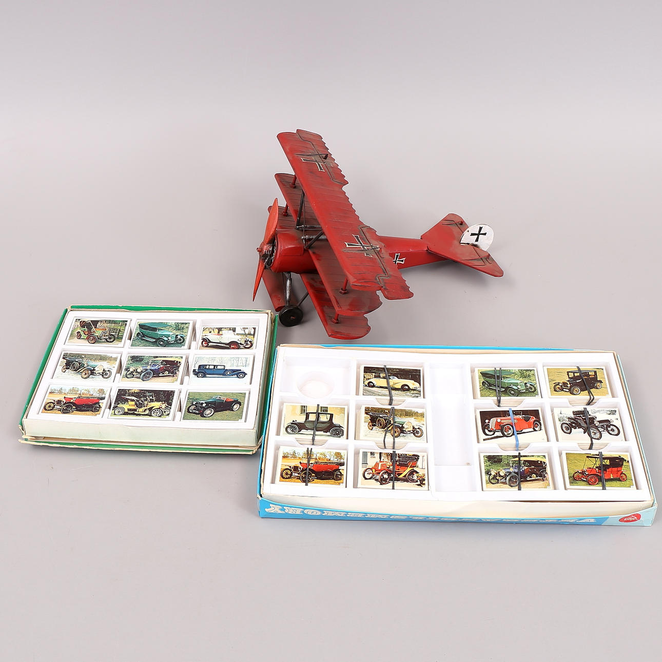 SPEL, FLYGPLAN, 3 delar, Alga, Palet spil.