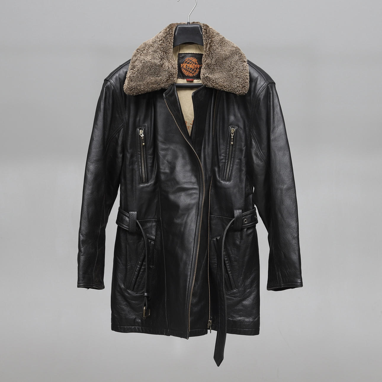 JACKA, skinn, Petroff.