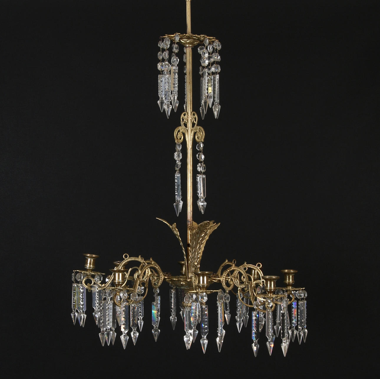 CHANDELIER, Oscarian, 18/1900s.