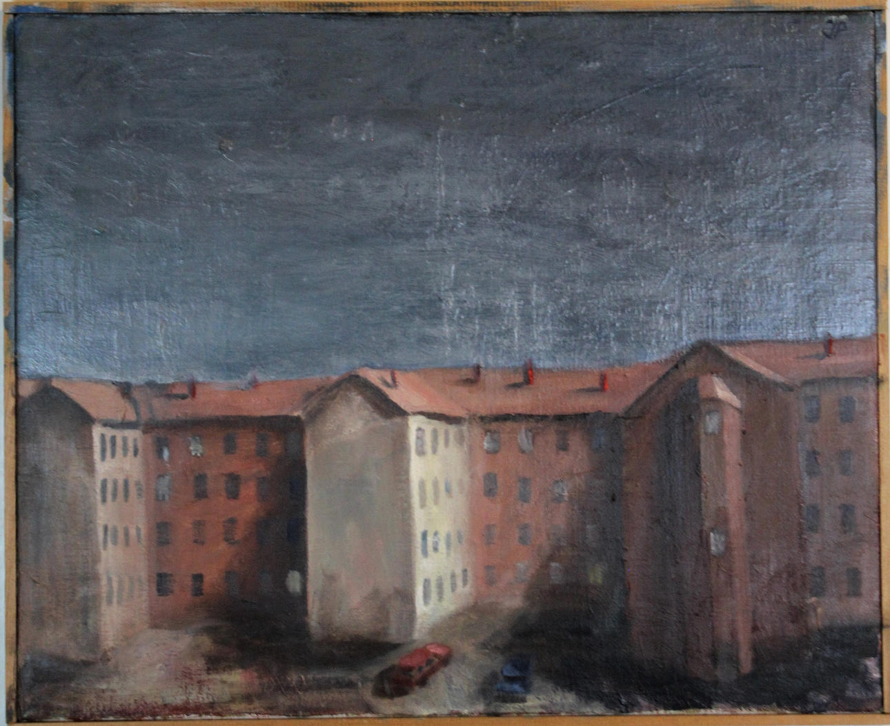 JOAKIM PALMQUIST. OIL ON CANVAS signed JP.