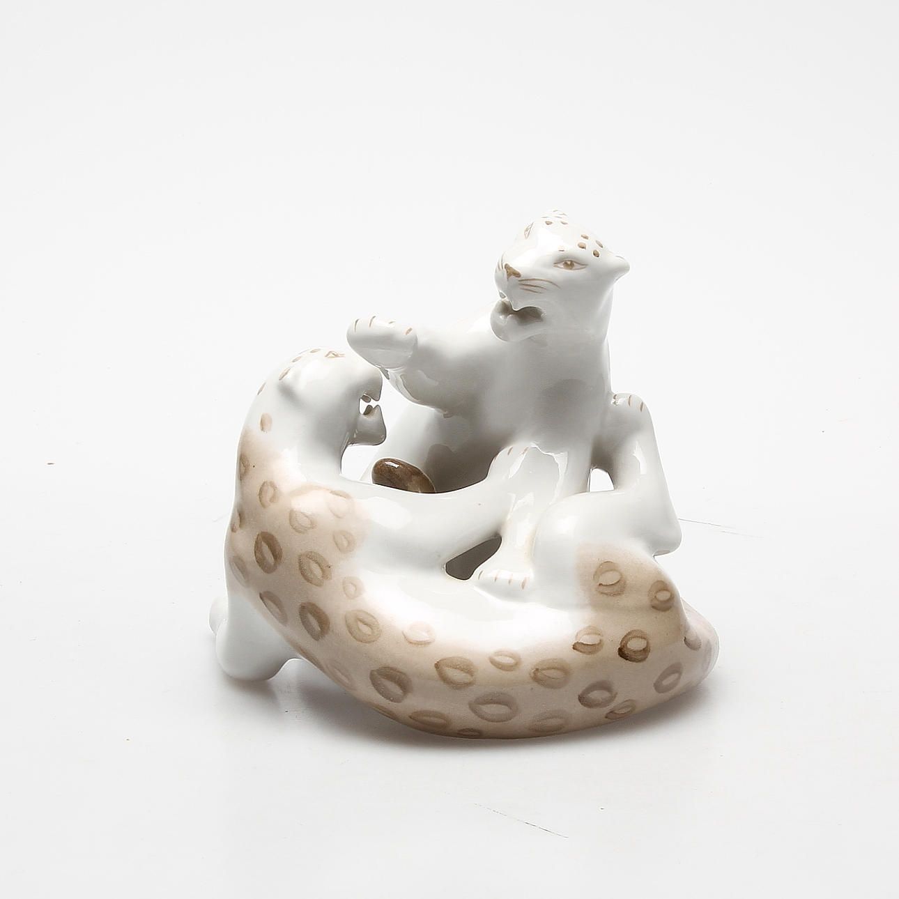 FIGURIN, porslin, Ryssland, 1900-tal.