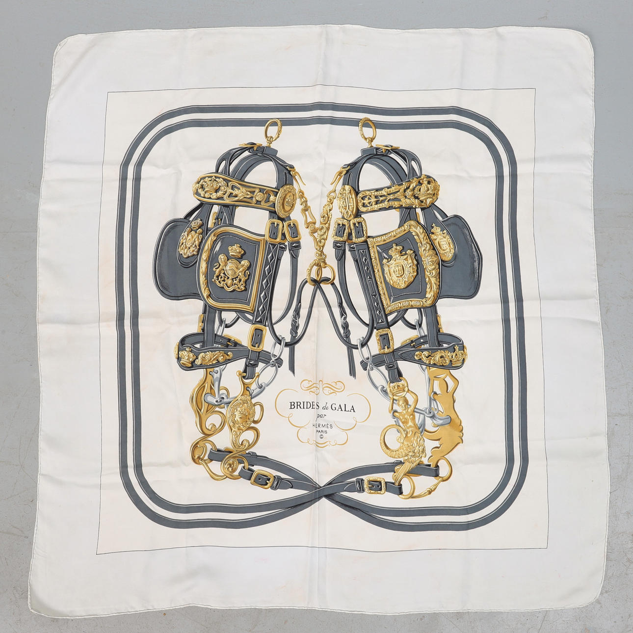 HERMES. BRIDES DE GALA PAR HERMES, PARIS.