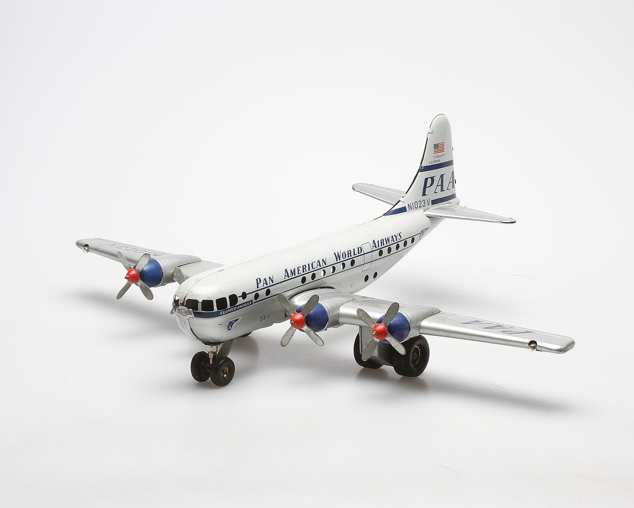 FLYGPLAN, plåt, "Strato" Clipper, Gama, Tyskland.