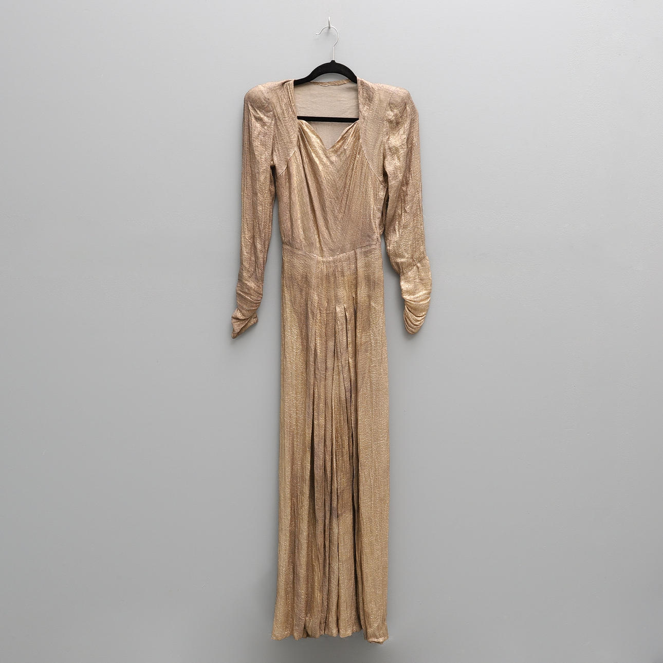 BRÖLLOPSKLÄNNING, DAM, OMKRING 1930-TAL.