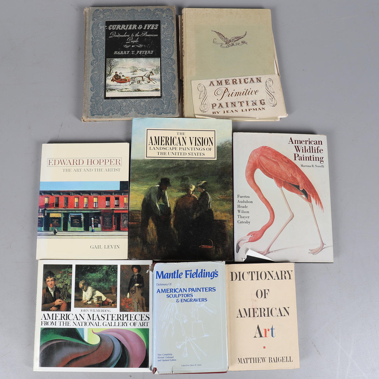 PARTI BÖCKER, referensböcker om Amerikansk konst.
