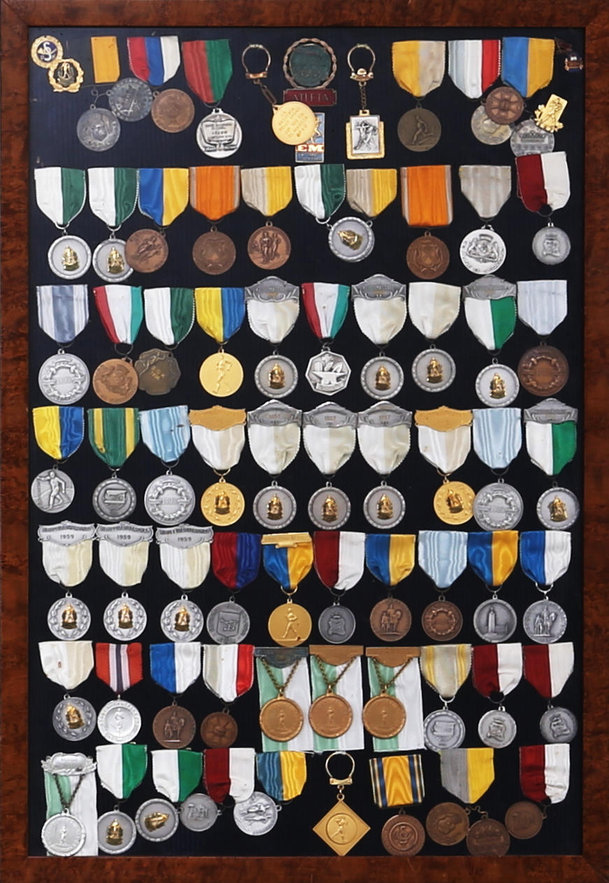 MEDALJSAMLING, ca 75 st.