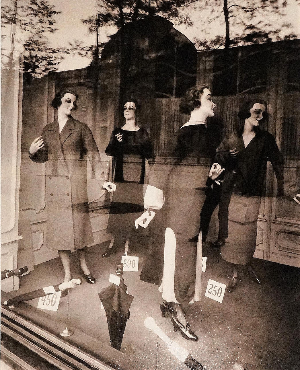 EUGENE ATGET. Mannequin, 1925. Senere tryk.