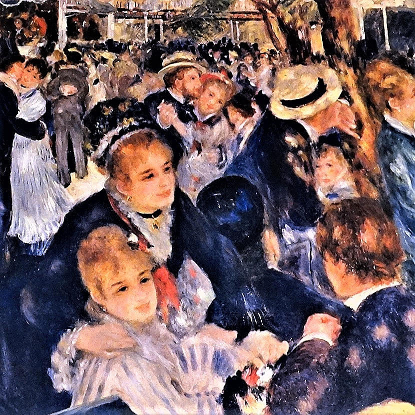 PIERRE-AUGUSTE RENOIR. Bal du moulin de la Galette, Offset, um