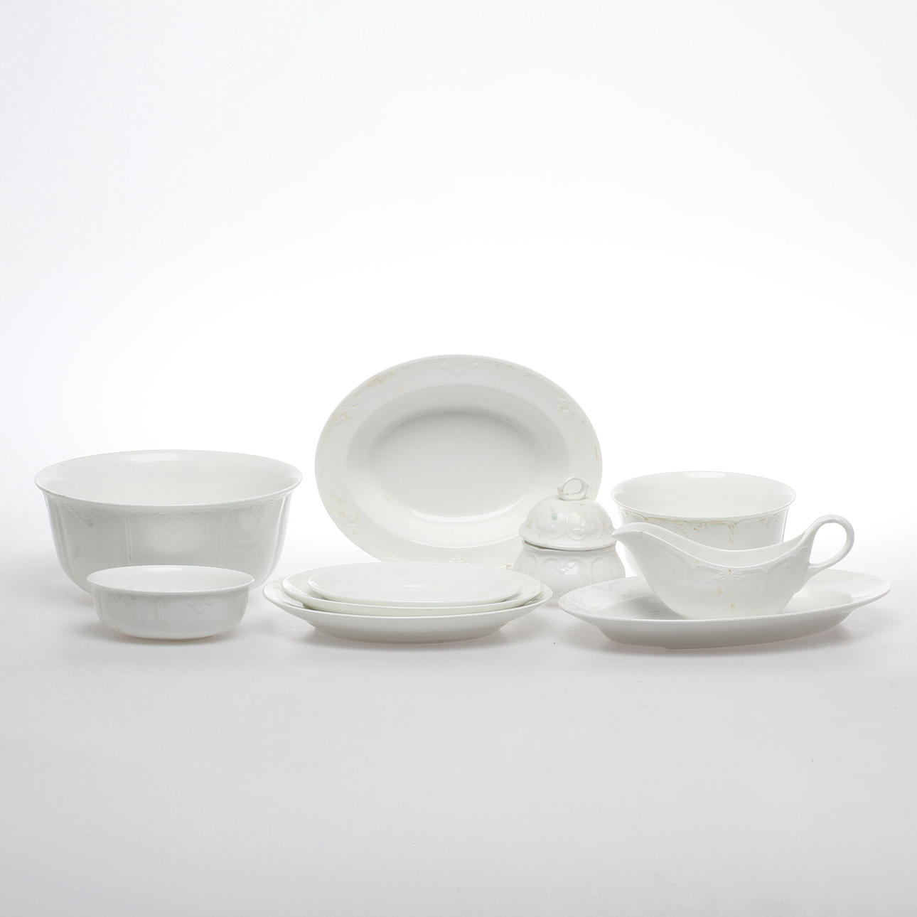 SERVISDELAR, ca 50 delar, Diné, Gustavsberg.