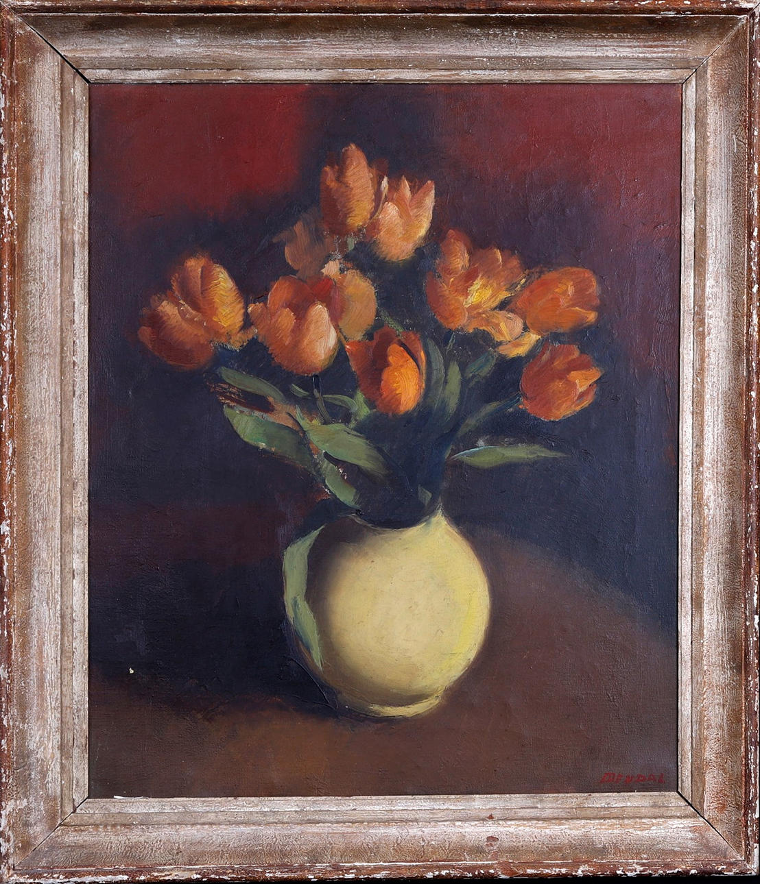 MENDAL. Strauß Tulpen.