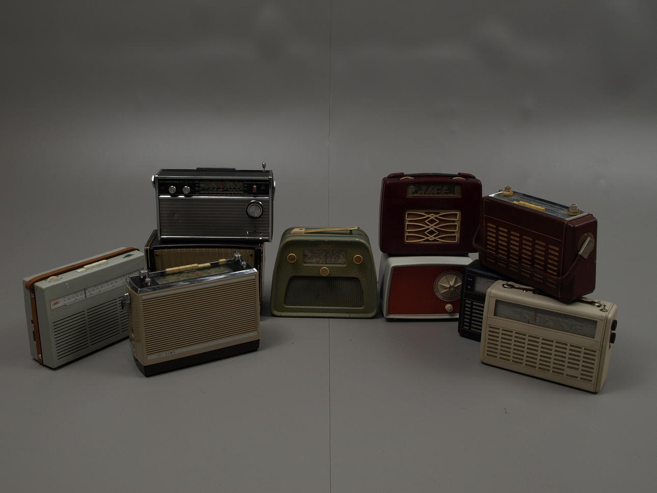 RADIOAPPARATER, 10 stycken.