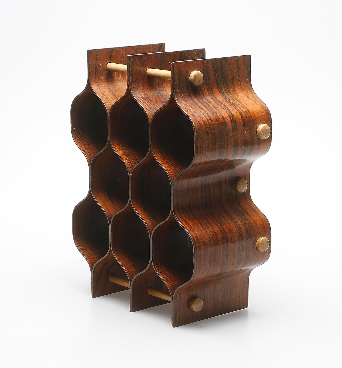 FLASKSTÄLL, design Torsten Johansson för AB Formträ.