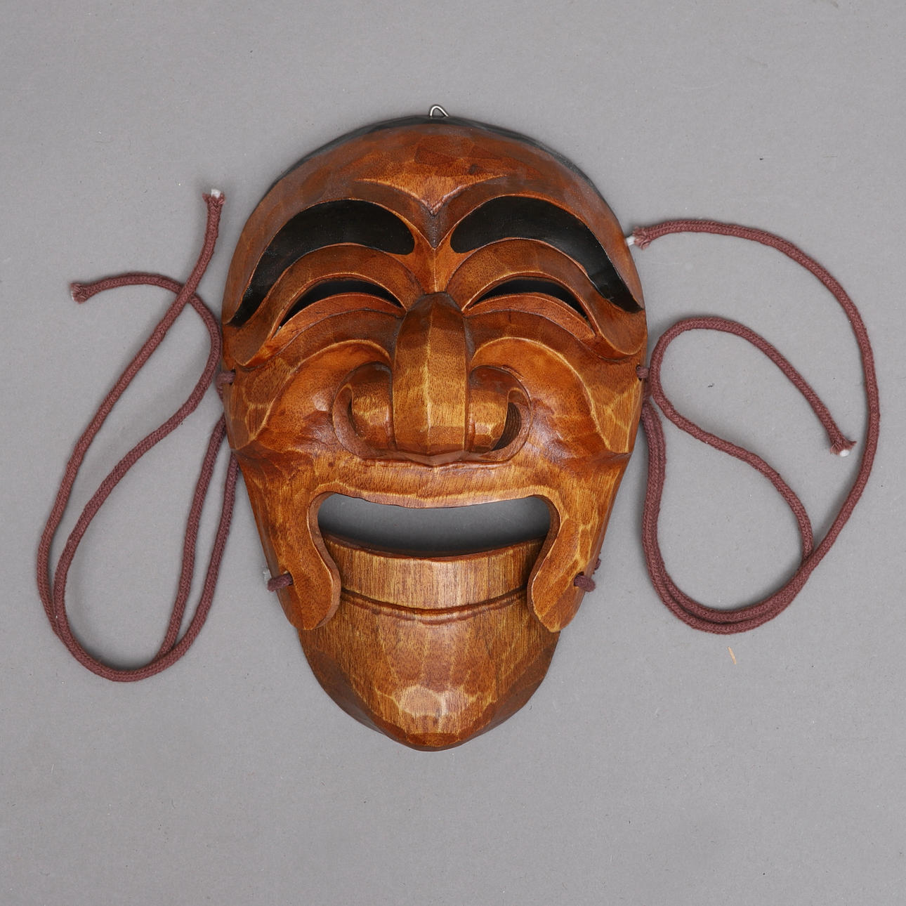 MÁSCARA, Hahoetal, madera, Corea.