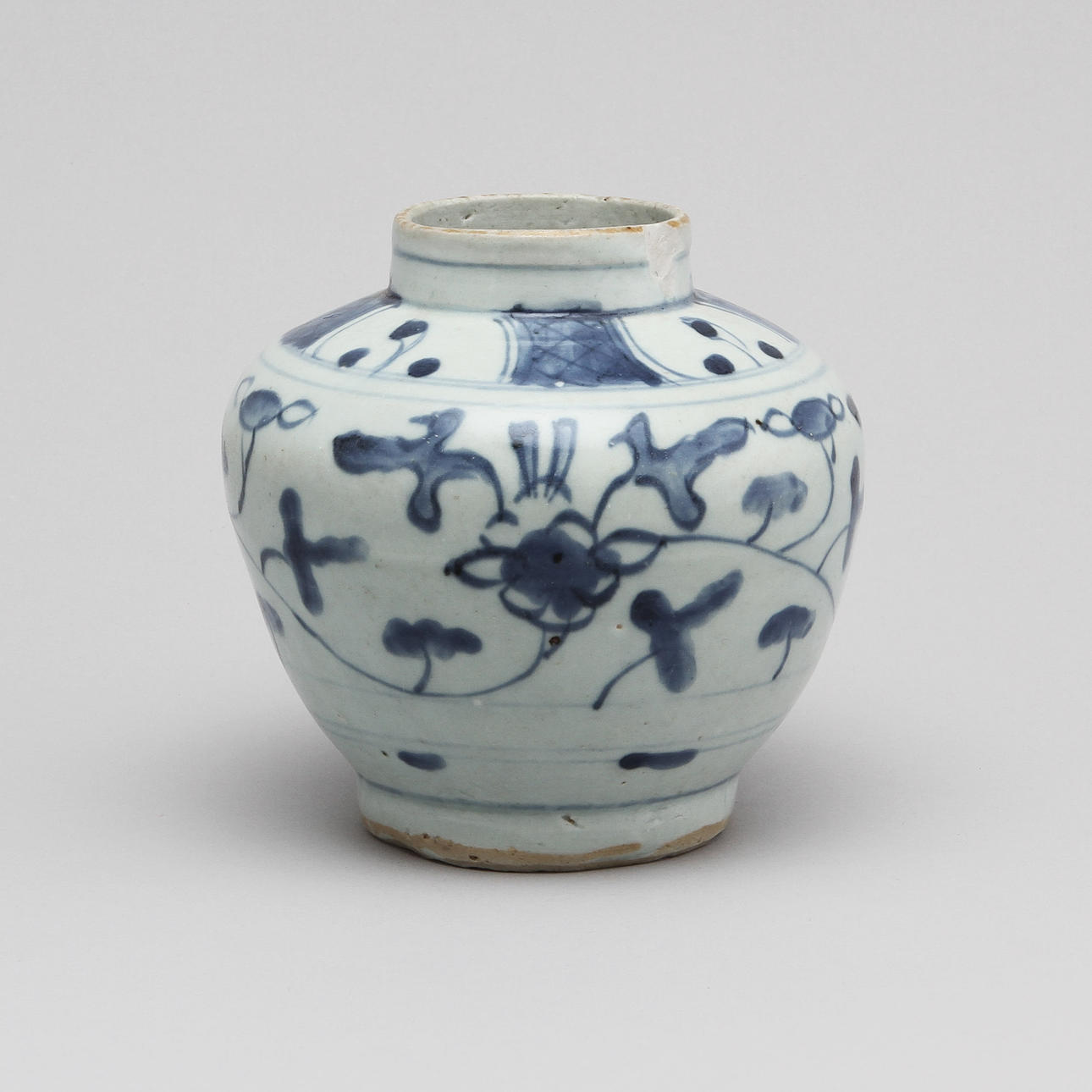 KRUKA, porslin, Kina, transition, 1600-tal.