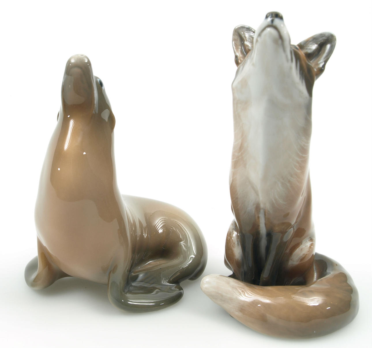 FIGURINER, porslin, 2 stycken, Kunglig Dansk.