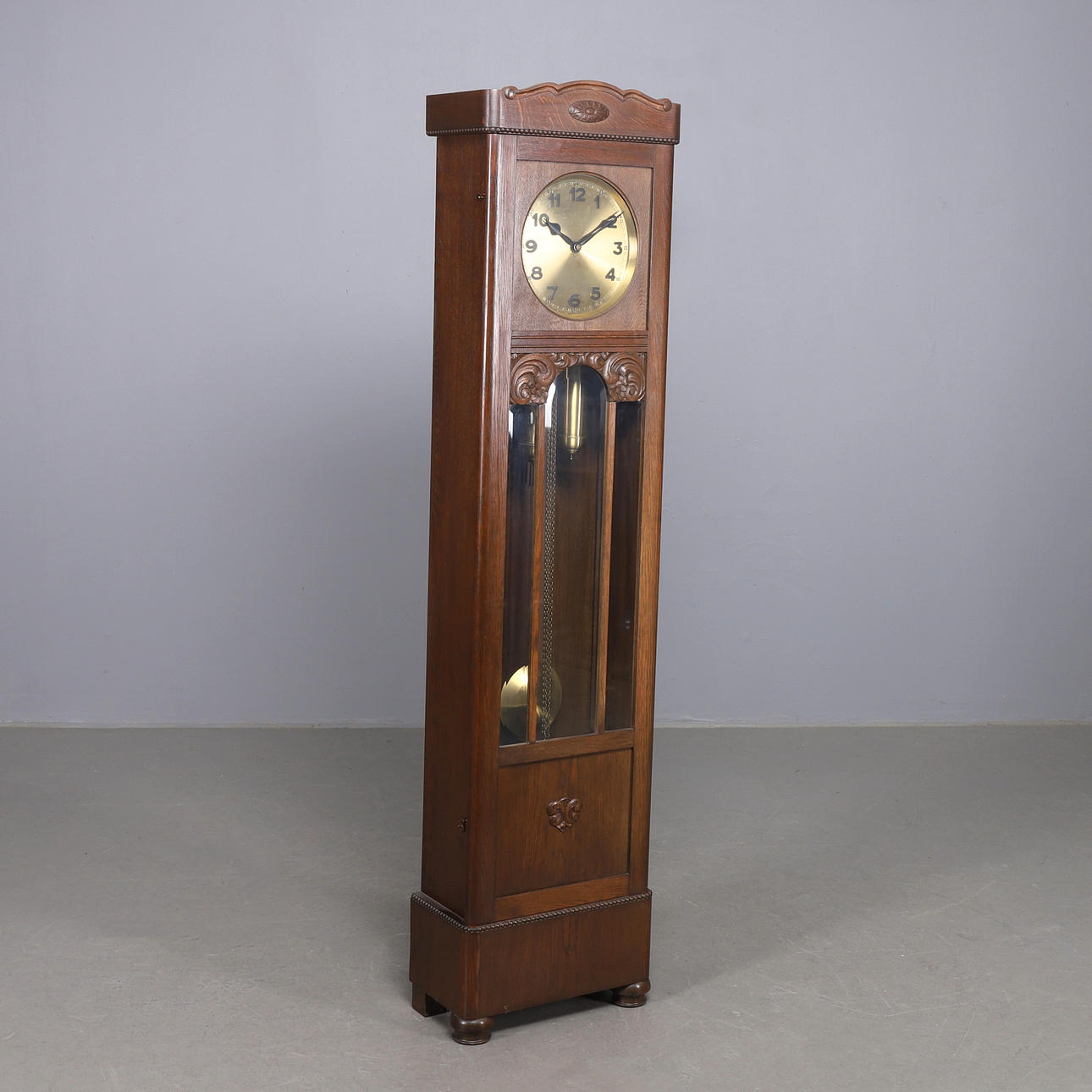 BODENWAND, Eiche, um 1930.