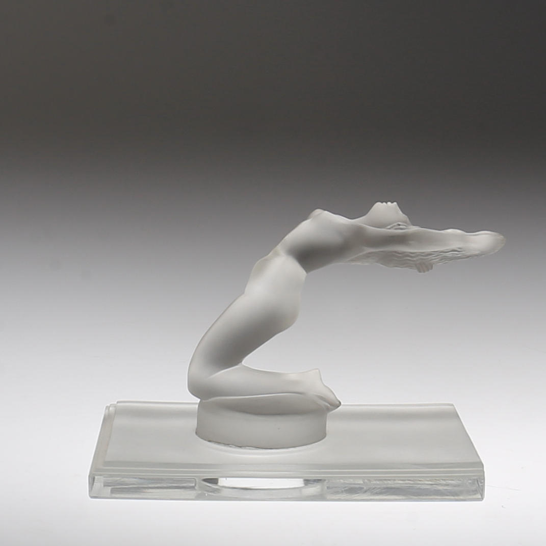 FIGURIN i glas. Lalique, Frankrike.