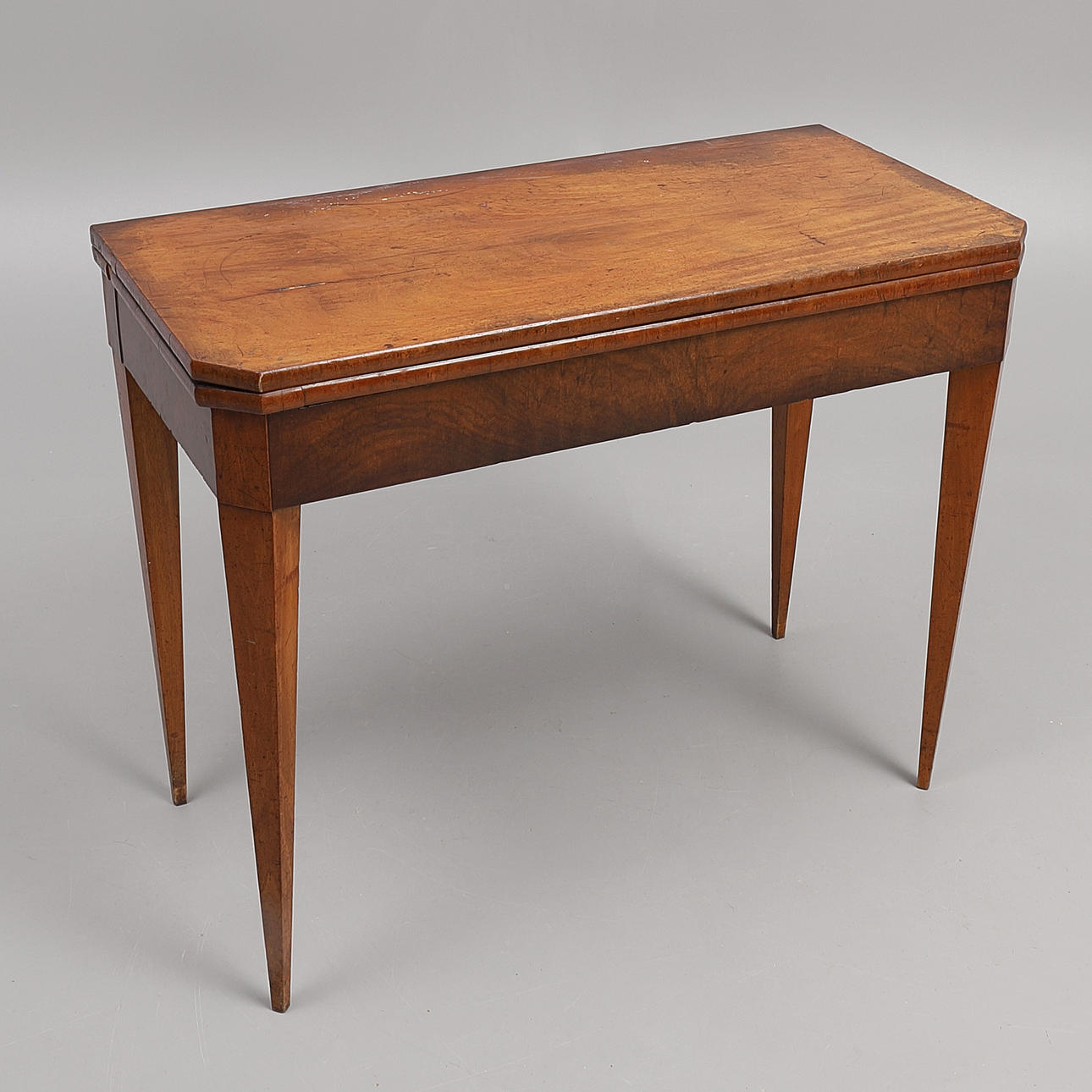 SPELBORD, sengustavianskt, mahogny.