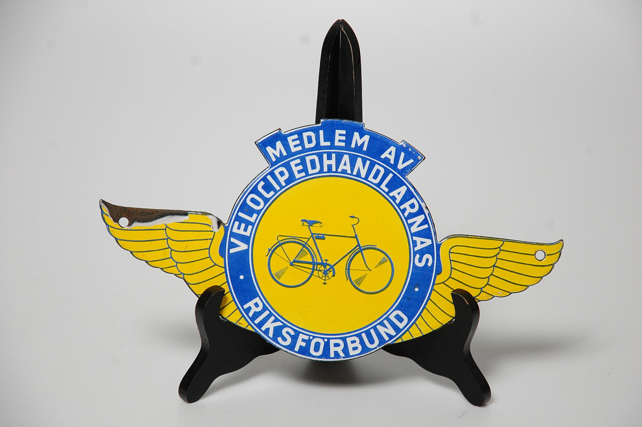 EMALJSKYLT, " Velocipedhandlarnas Riksförbund ".