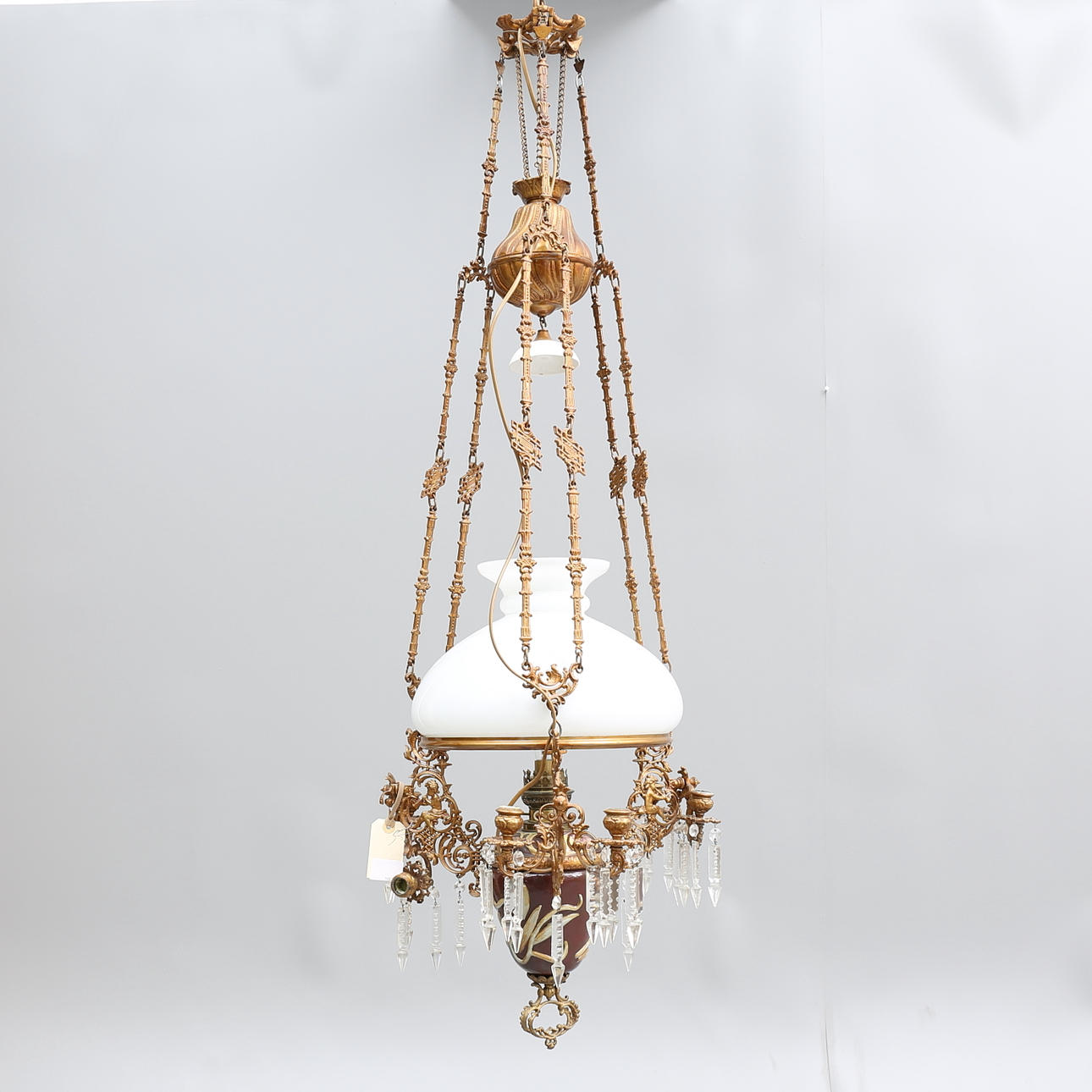 LJUSKRONA, majolika, 18/1900-tal.