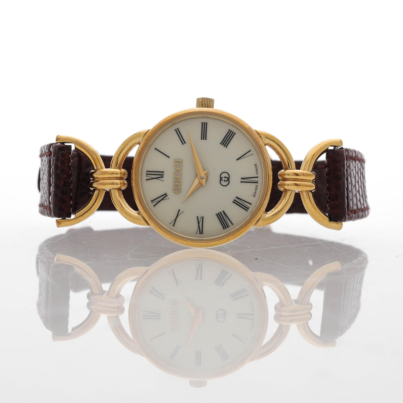 BRACELET WATCH, GUCCI, quartz, double.