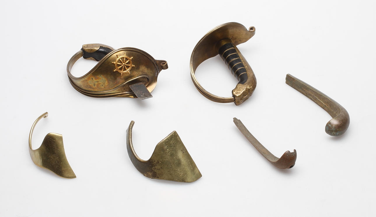SWORD BRACKETS etc., 1800 / 1900s.