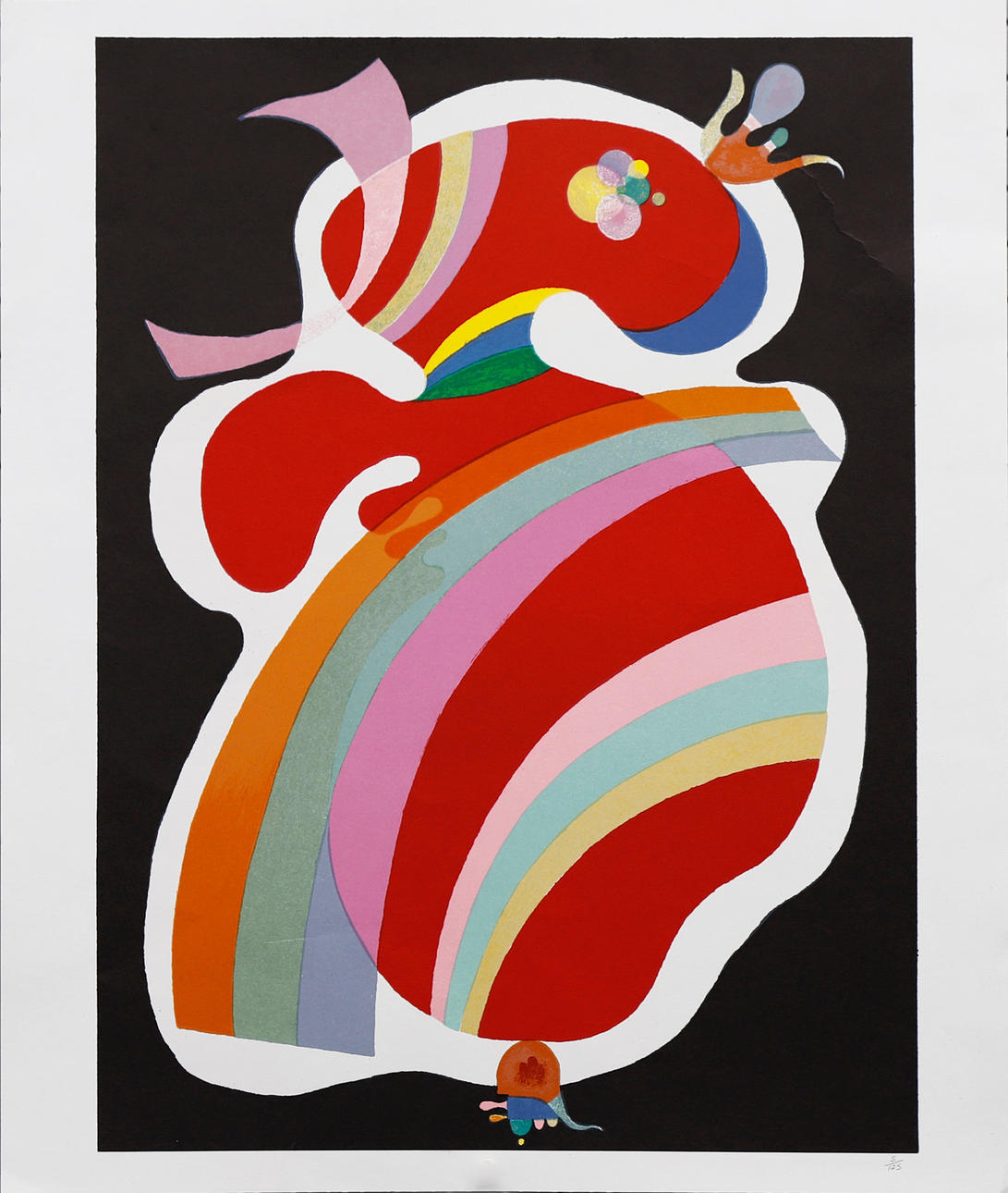 WASSILY KANDINSKY. SEGÚN. "La forme rouge".