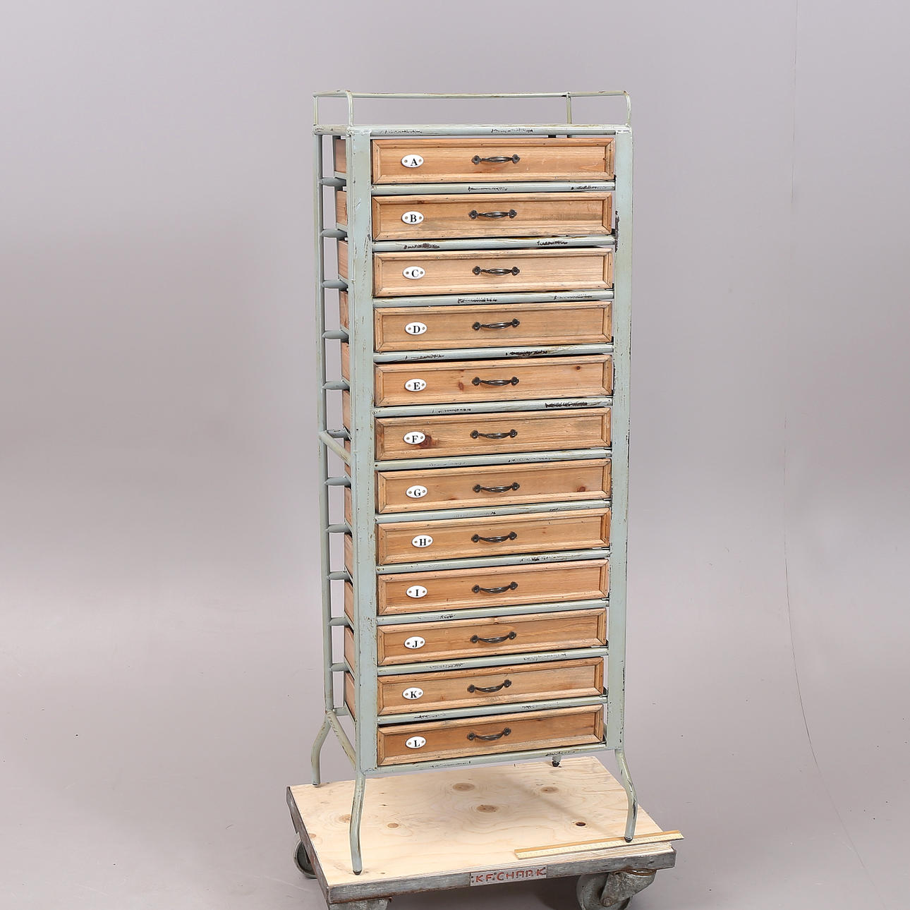 SORTERINGSÆSKE/RUM, industrimodel, 1900-tallet.