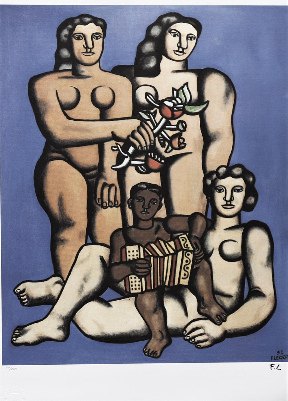 FERNAND LÉGER. EFTER. Utan titel.