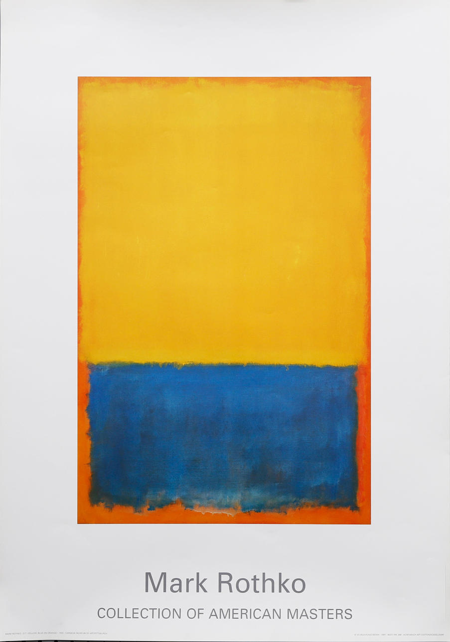 „Mark Rothko. Sammlung amerikanischer Meister“.