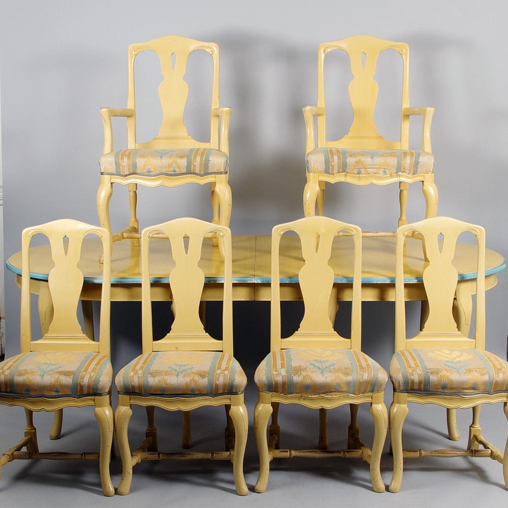 MATSALSGRUPP, rokokostil, KA Roos.