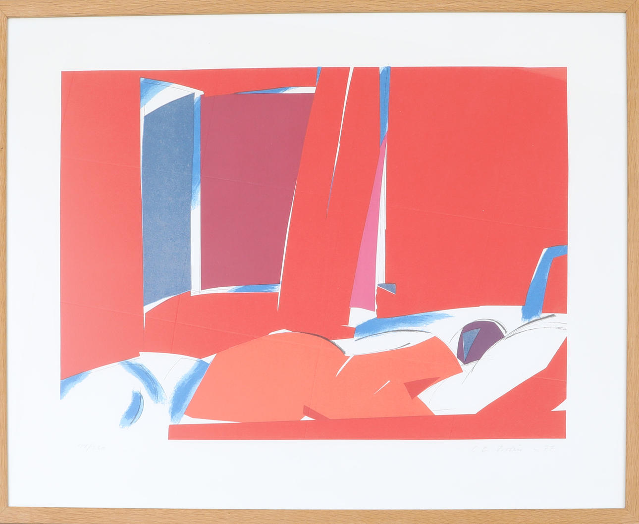 CARL ERIC BODÉN. lithograph, signed, numbered 114/260.