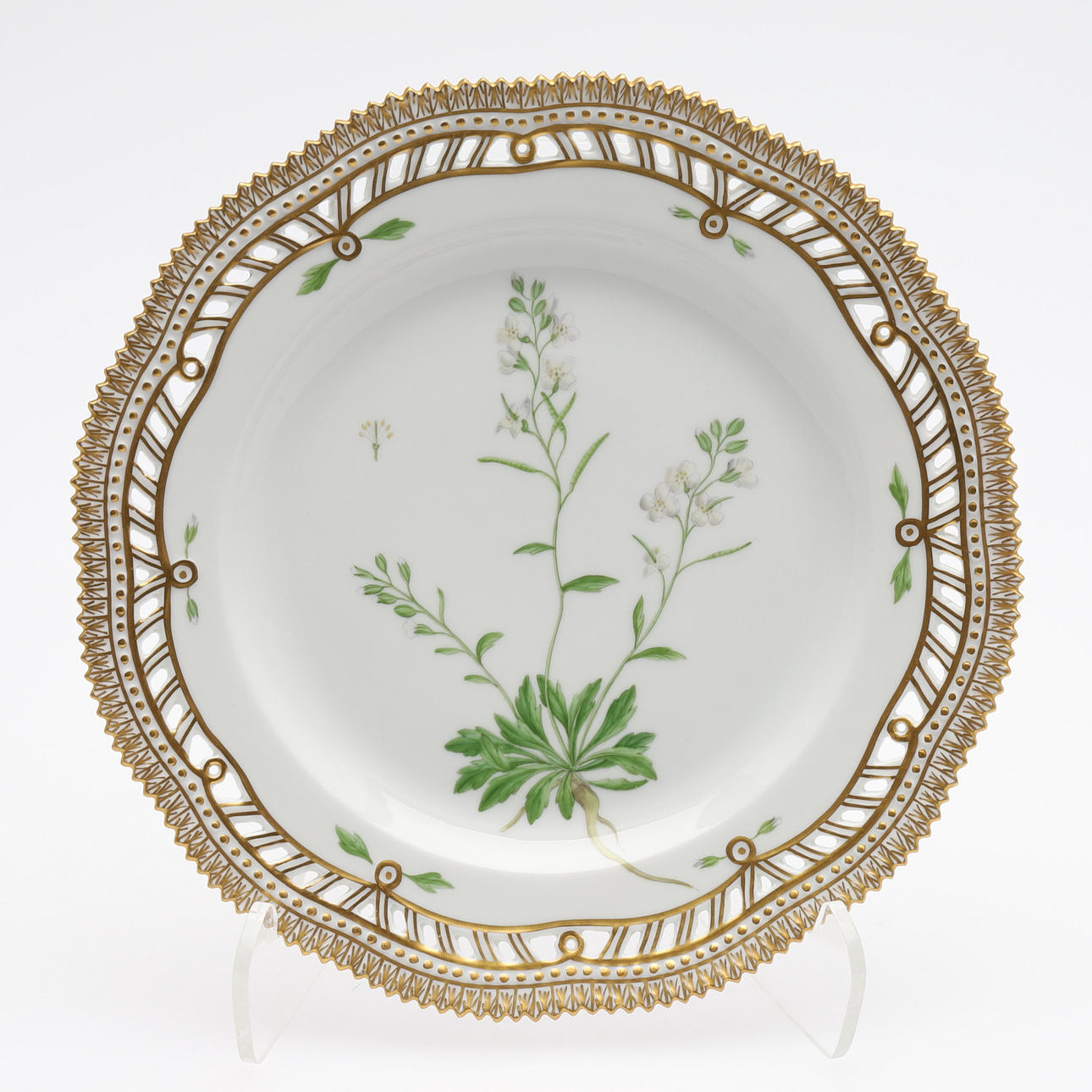 PLADE, FLORA DANICA, ROYAL COPENHAGEN.