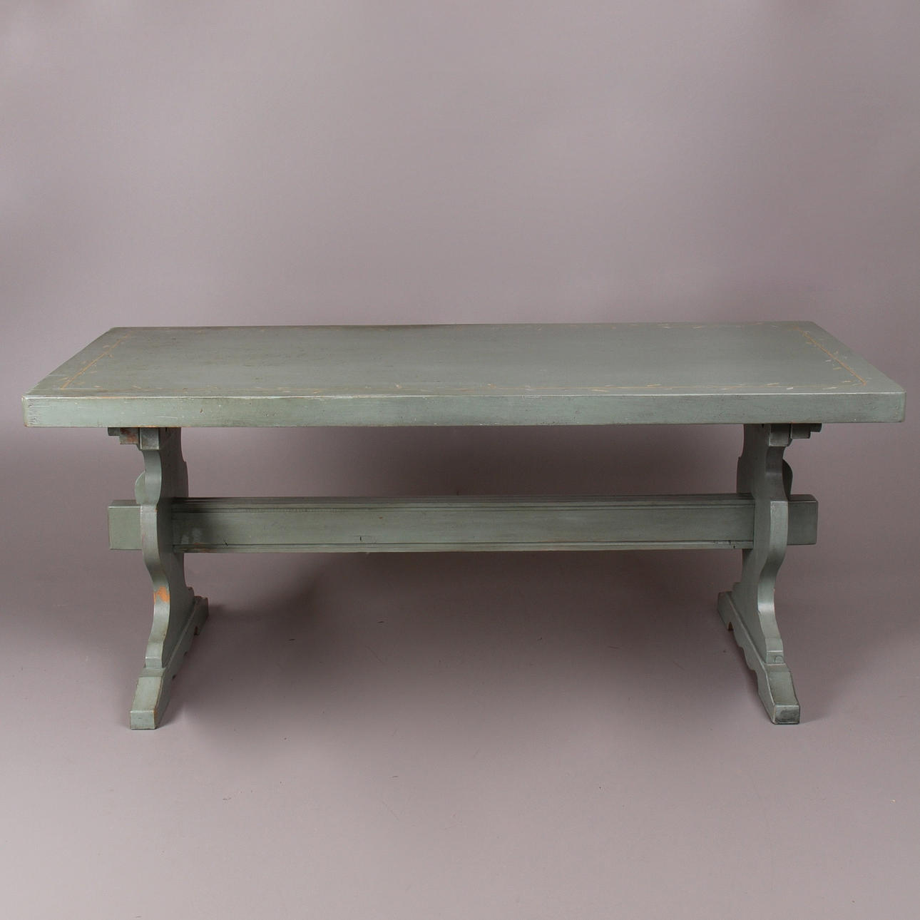 BOCKBORD, allmogemålat, 1900-talets andra hälft.