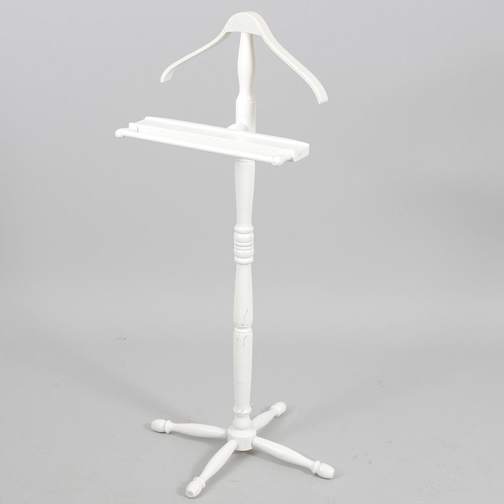 HERRBETJÄNT, vitmålad, sent 1900-tal.