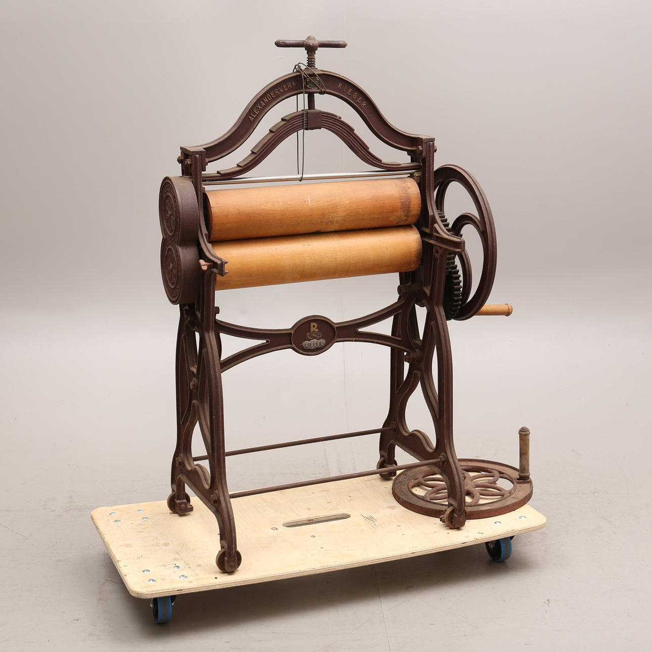 MANGEL, cast iron, Alexanderwerk, Rieger.