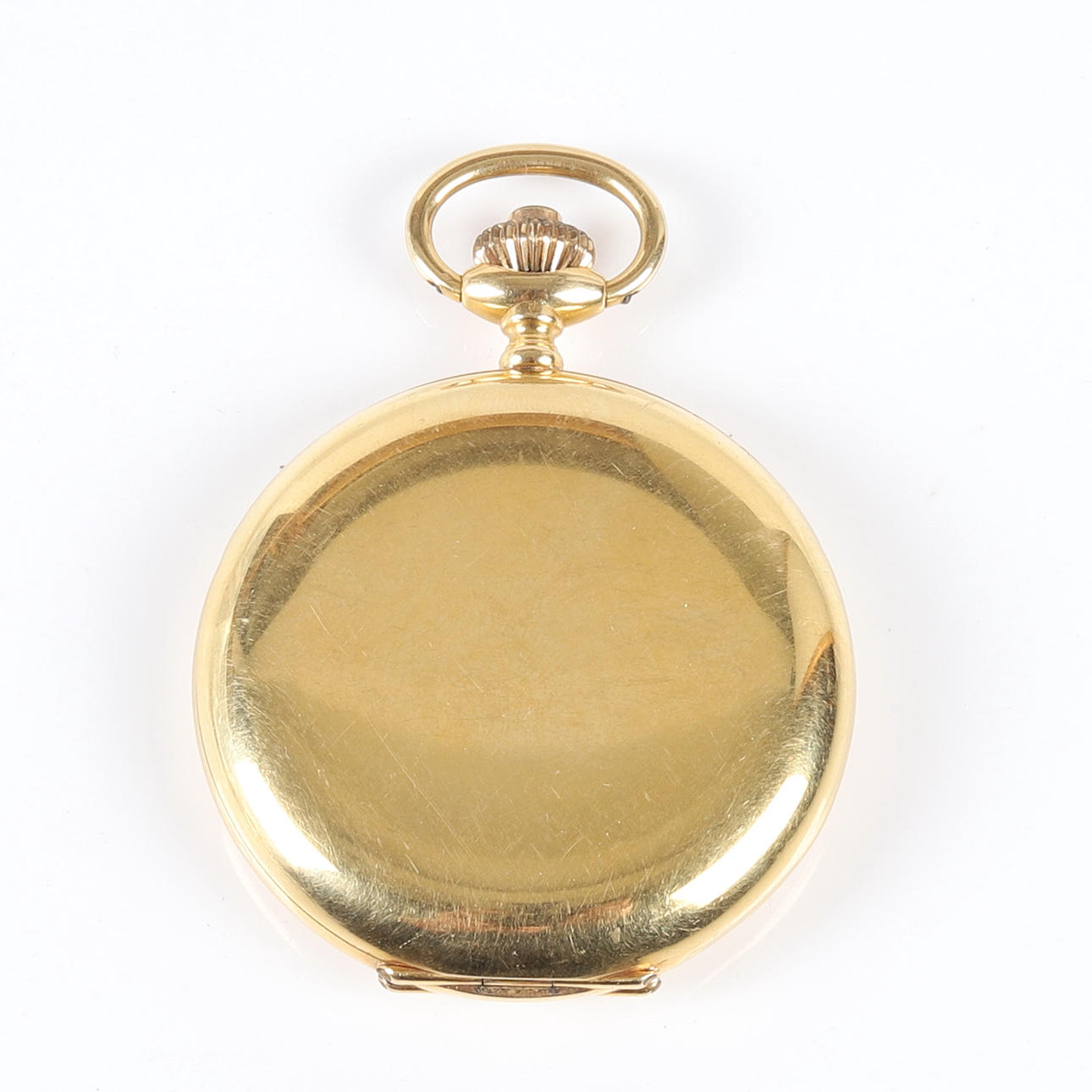 POCKET WATCH, 18K red gold.