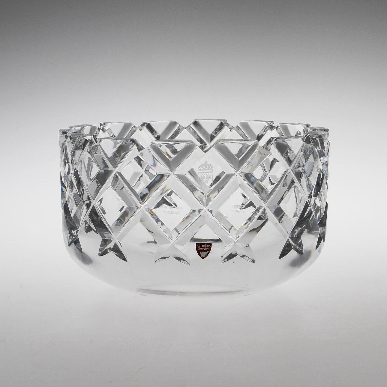 SKÅL, "Sofiero", Gunnar Cyrén, Orrefors.