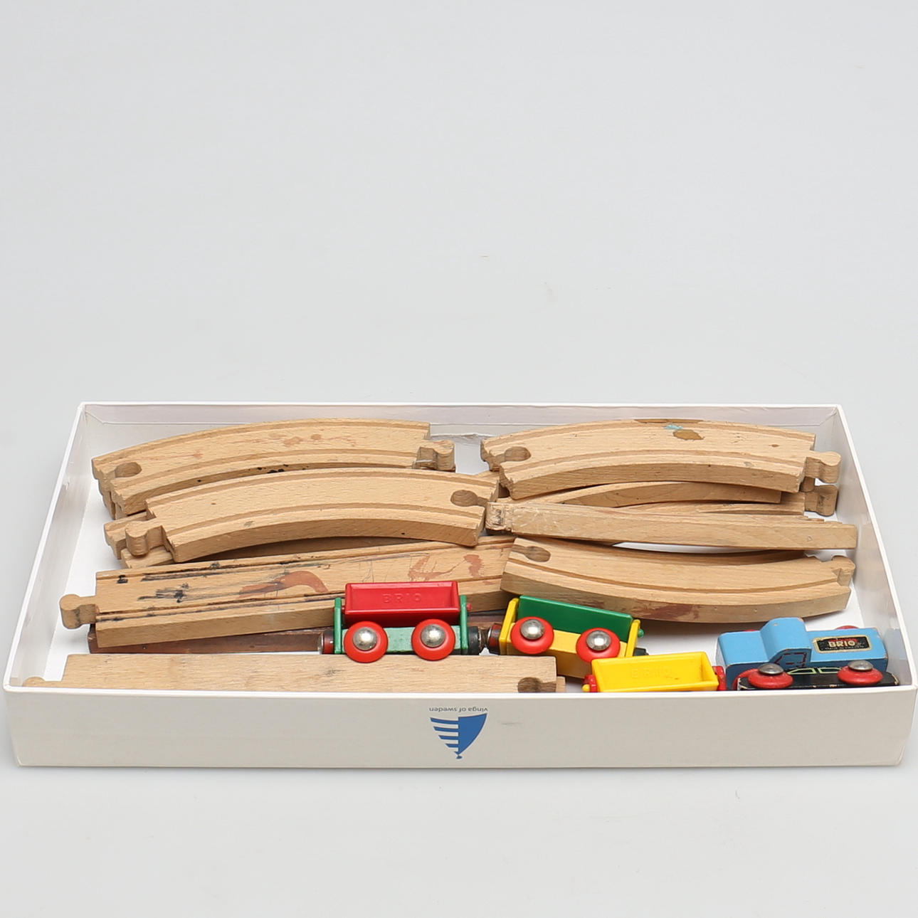 TRÄLEKSAKER. BRIO. 20 delar.