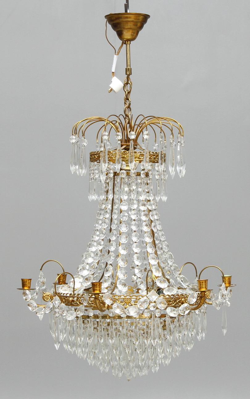 LJUSKRONA, gustaviansk stil, 1900-tal.