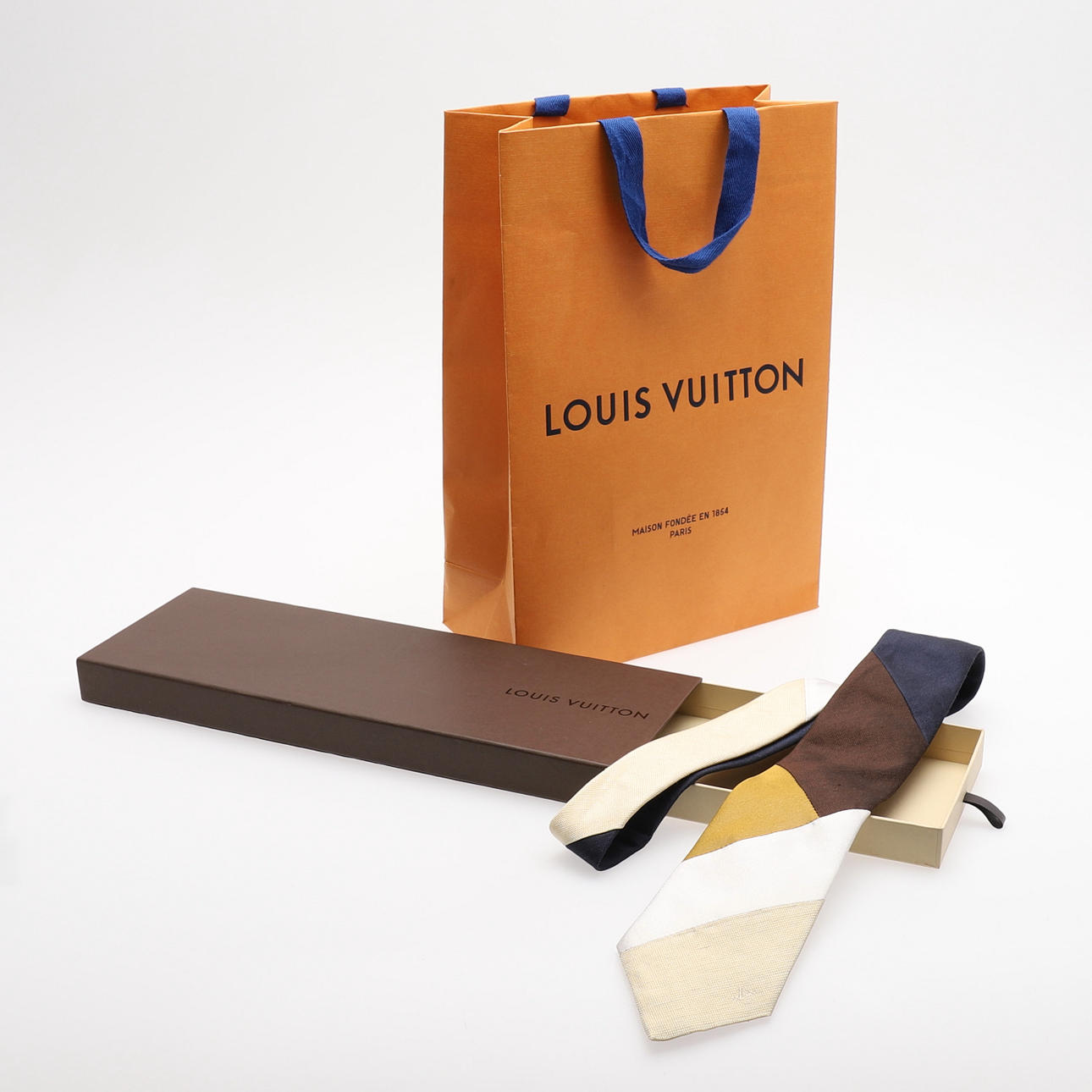 LOUIS VUITTON, TIE.