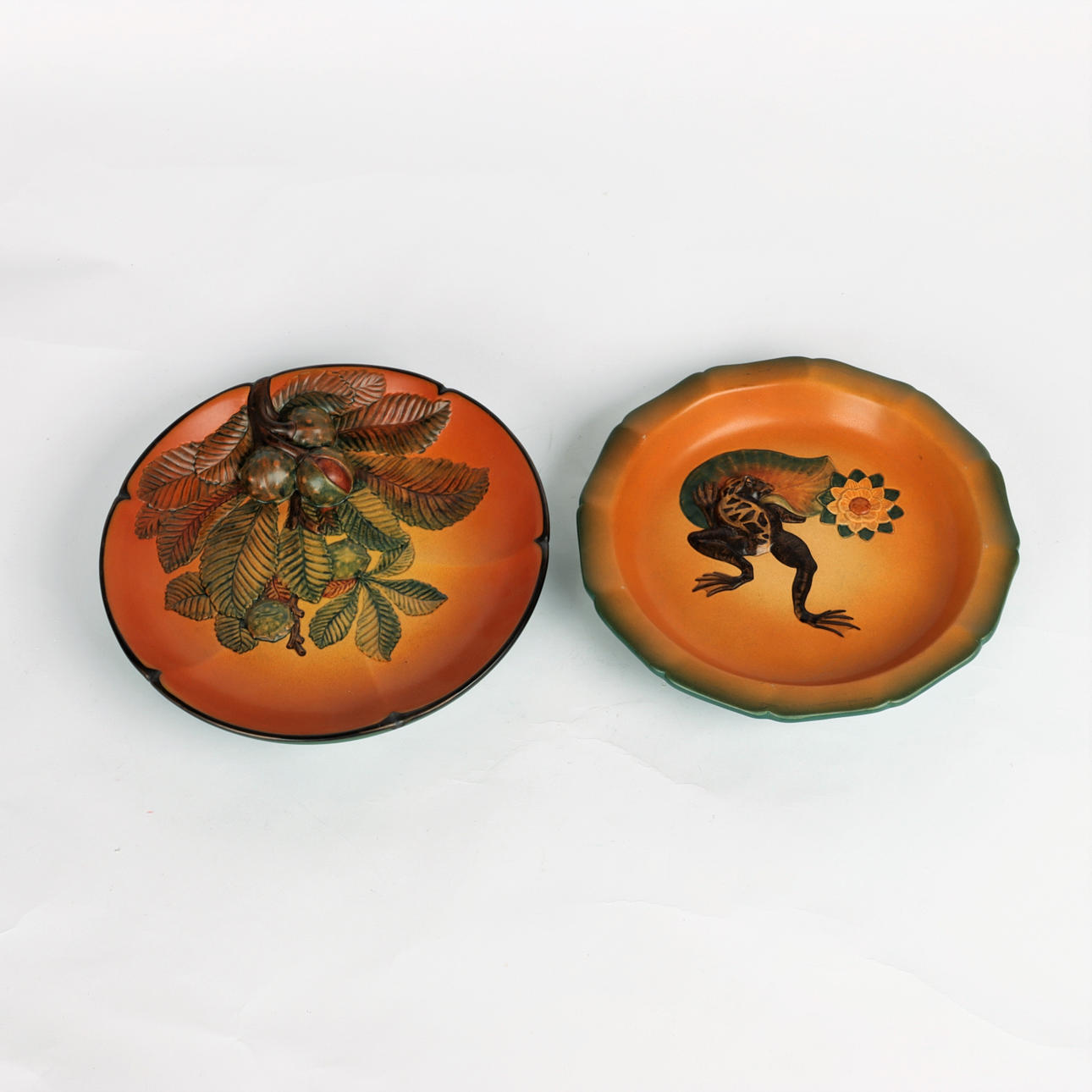 SKÅLFAT, 2 st, keramik Ipsens Enke Danmark.