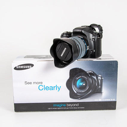 SAMSUNG. GX / D-XENON 18-55, digitalkamera.