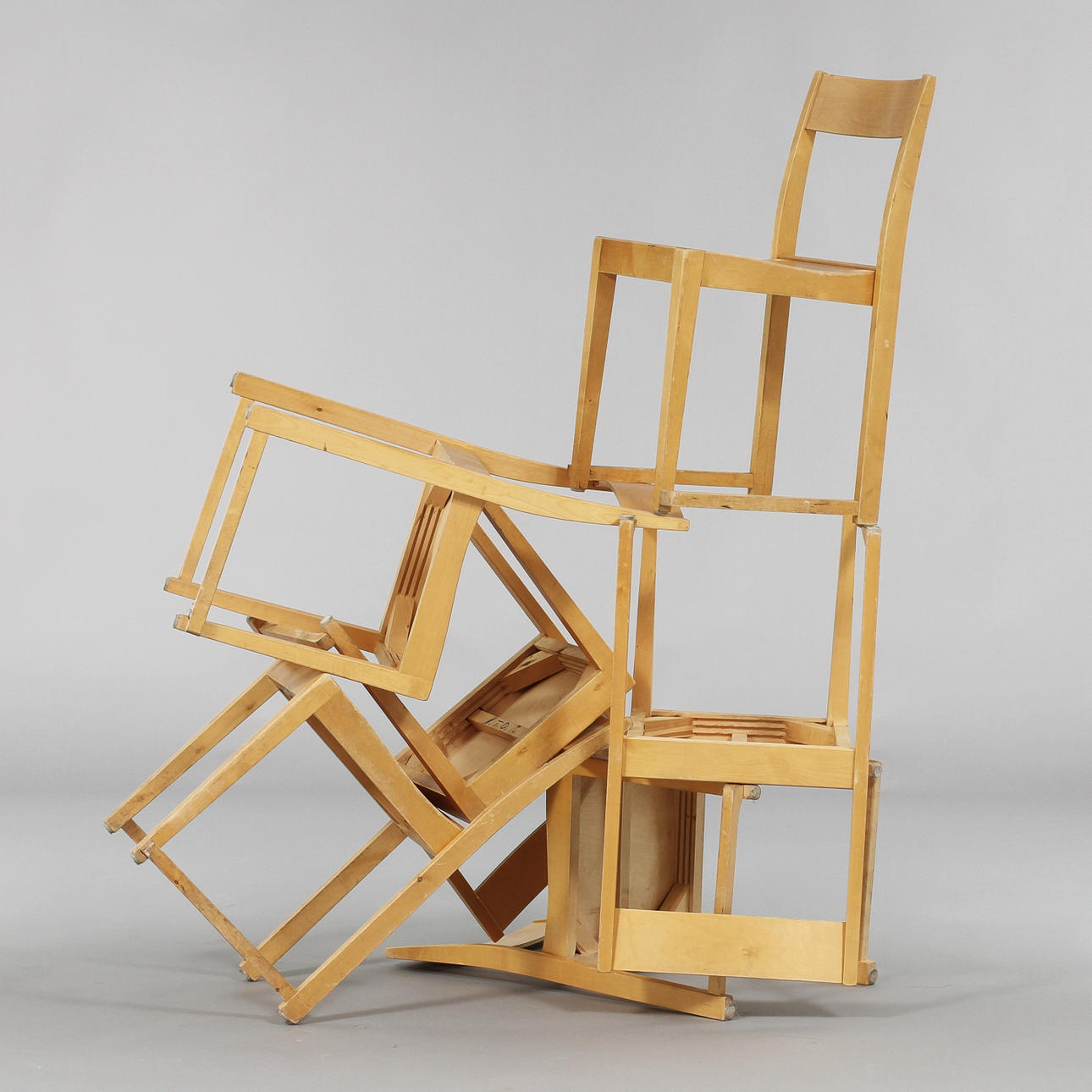 STOLAR "ORKESTERSTOLEN", 6 st. Sven Markelius för Bodafors.