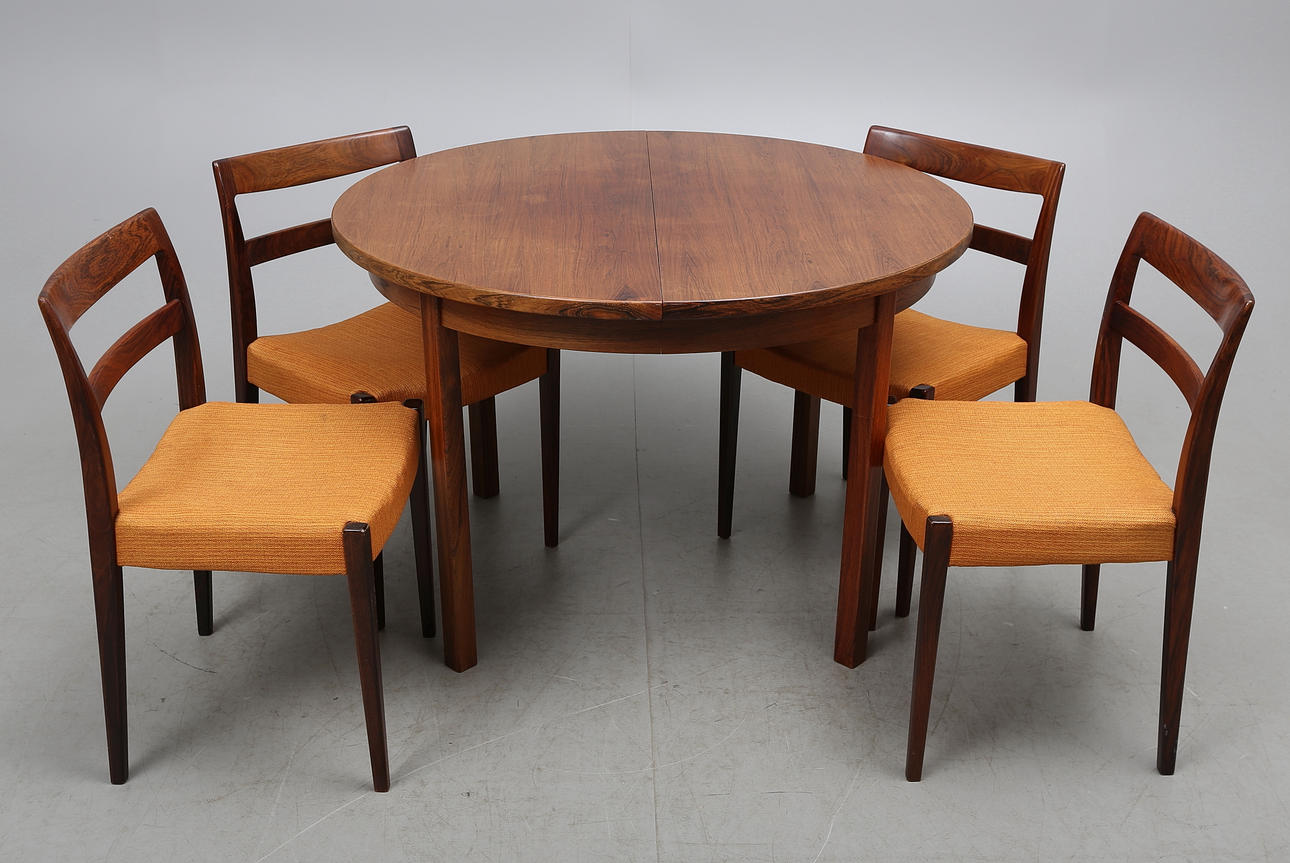 MATSALSMÖBLEMANG, 5 delar, "Garmi", Nils Jonsson, Troeds Bjärnum, Bra Bohag.