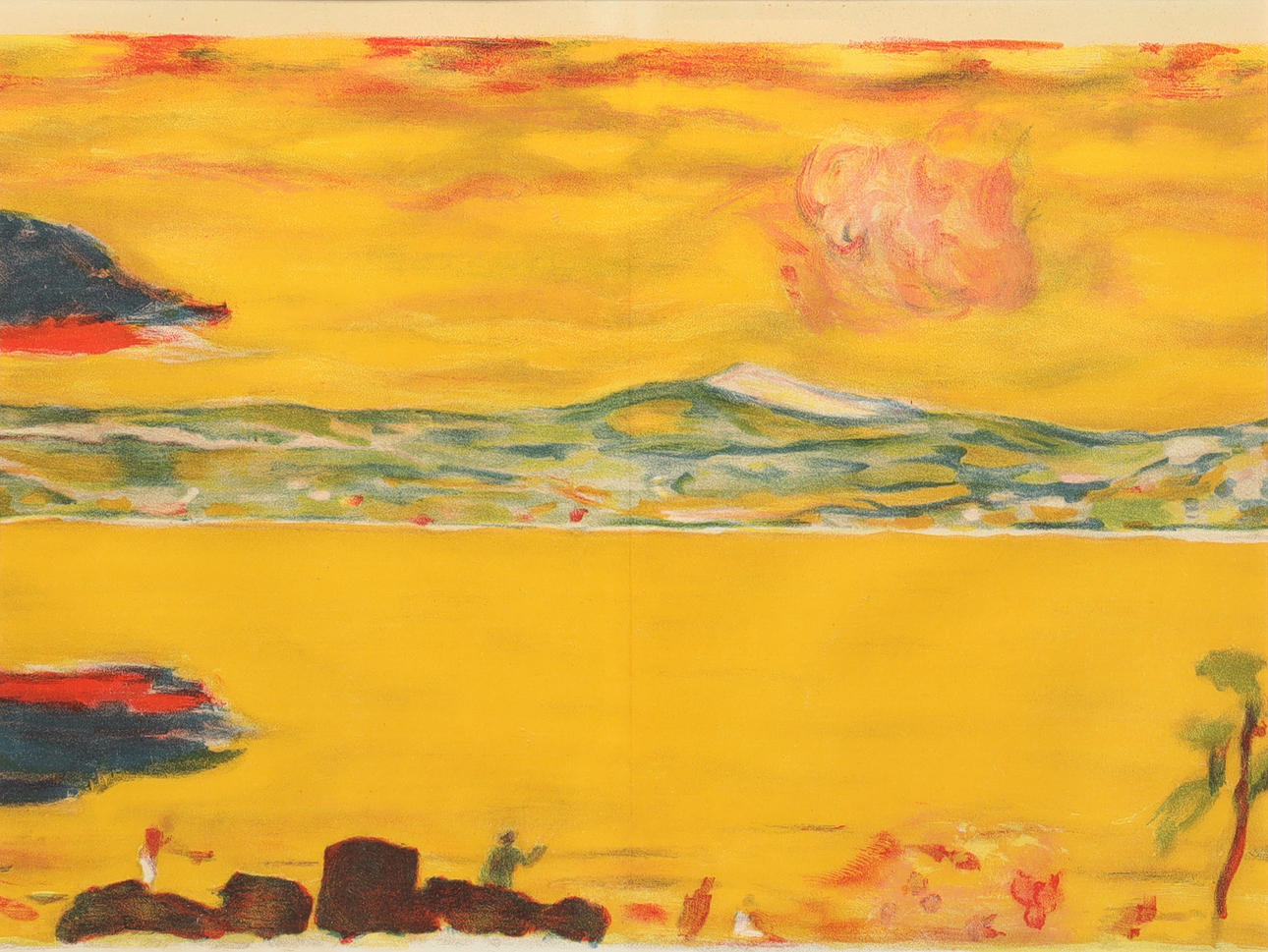 PIERRE BONNARD (1867-1947), después: Composición.