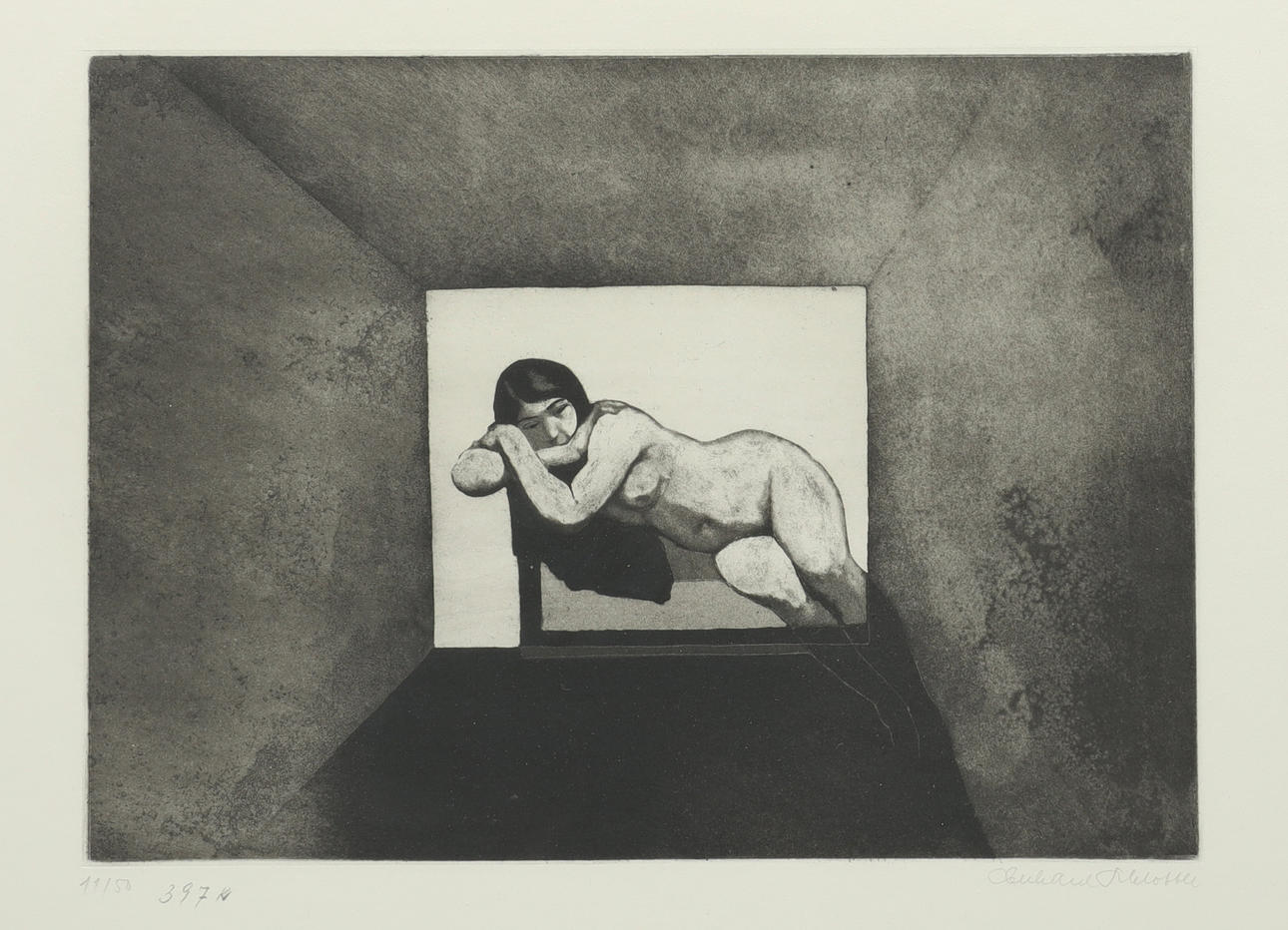 EBERHARD SCHLOTTER (TYSKLAND, 1921-2014). Composition.